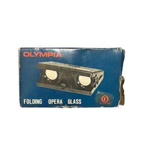Rare Vintage Olympia Folding Opera Sport Glasses BF2288 In Original Packaging